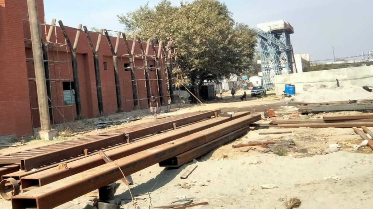 new town faridabad railway station revamp modern amenities completion target