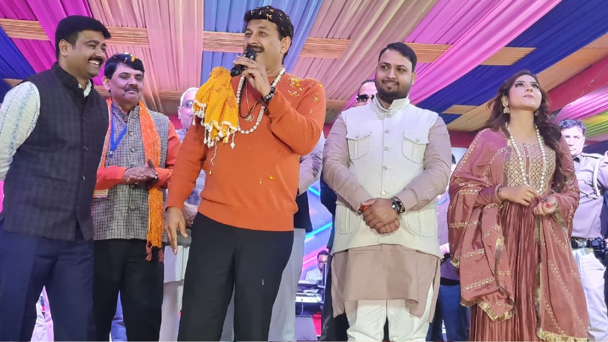 manoj tiwari rocks bhojpuri mahakumbh in gurugram