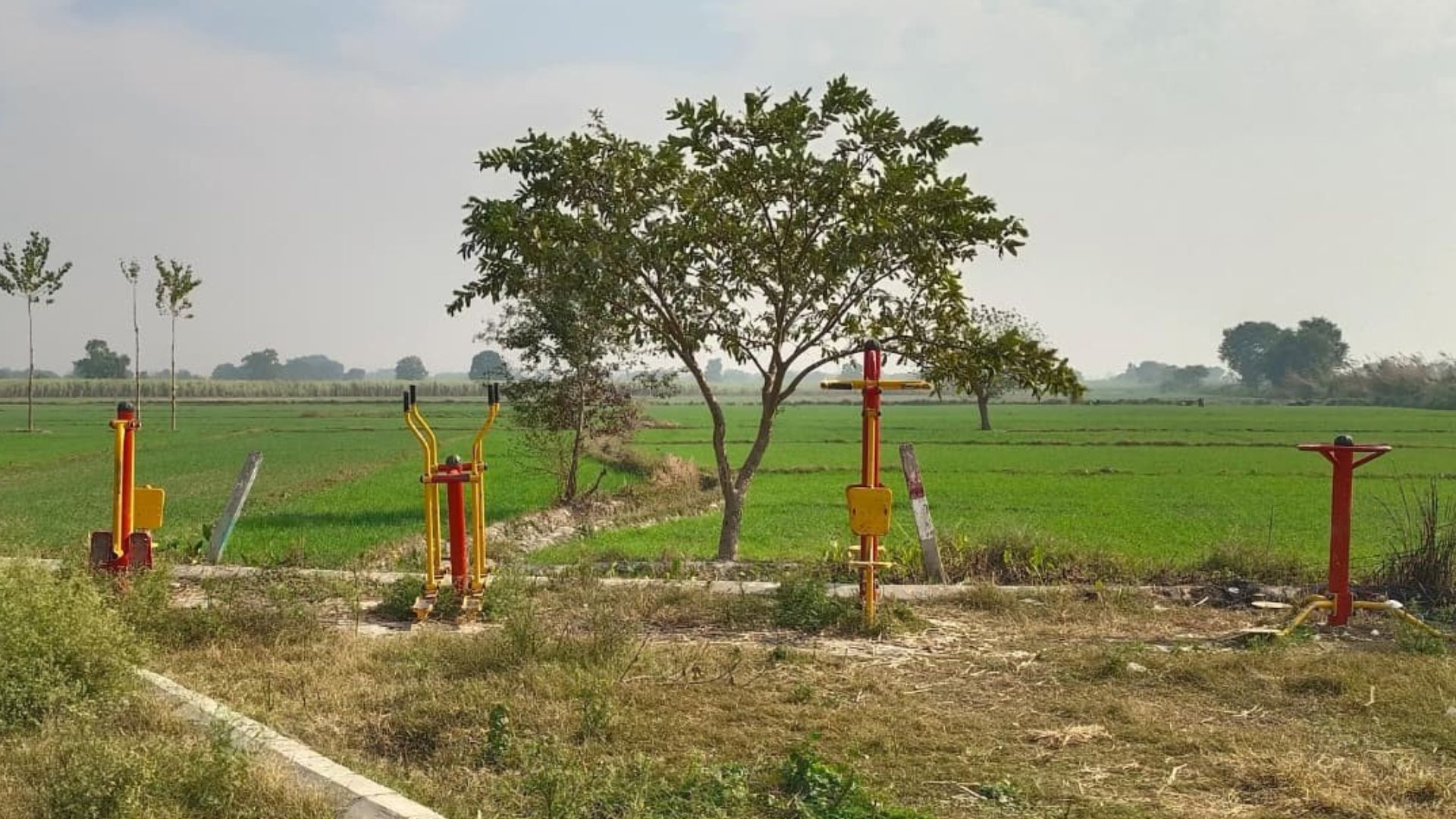 hapur open gym deteriorates due to lack of maintenance