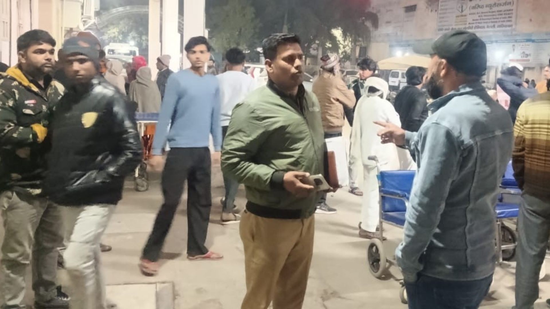 hapur businessman dies in bike collision on delhi highway