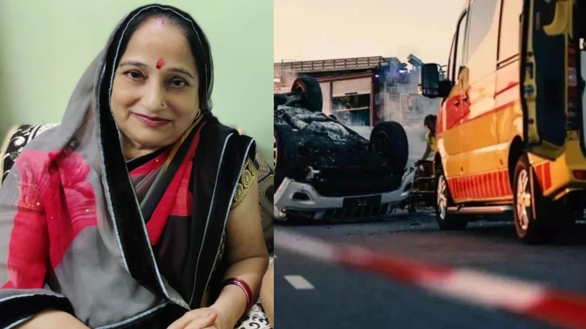 advocate couple dies in road accident near meerut india