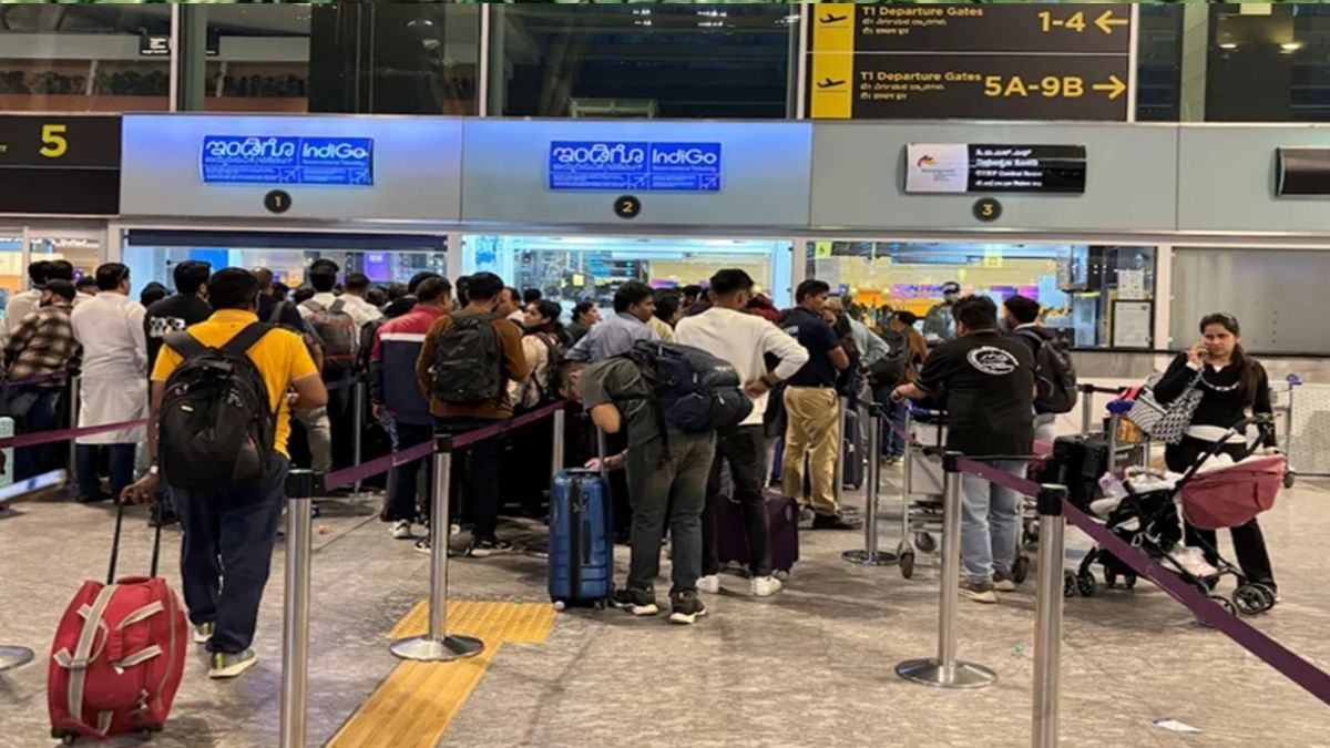 indigo passengers face baggage delays after flight cancellations