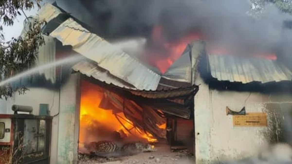 odisha fire at cuttack factory property destroyed