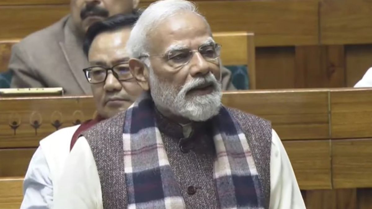 nehru followed jinnah claiming vande mataram could irritate muslims says pm modi in ls congress turmoil