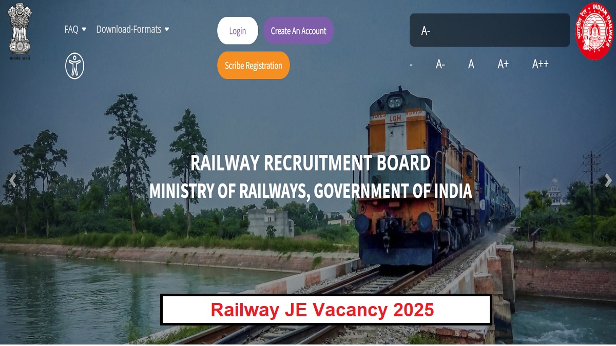 railway je vacancy 2025 last date to apply for rrb junior engineer posts is near apply immediately