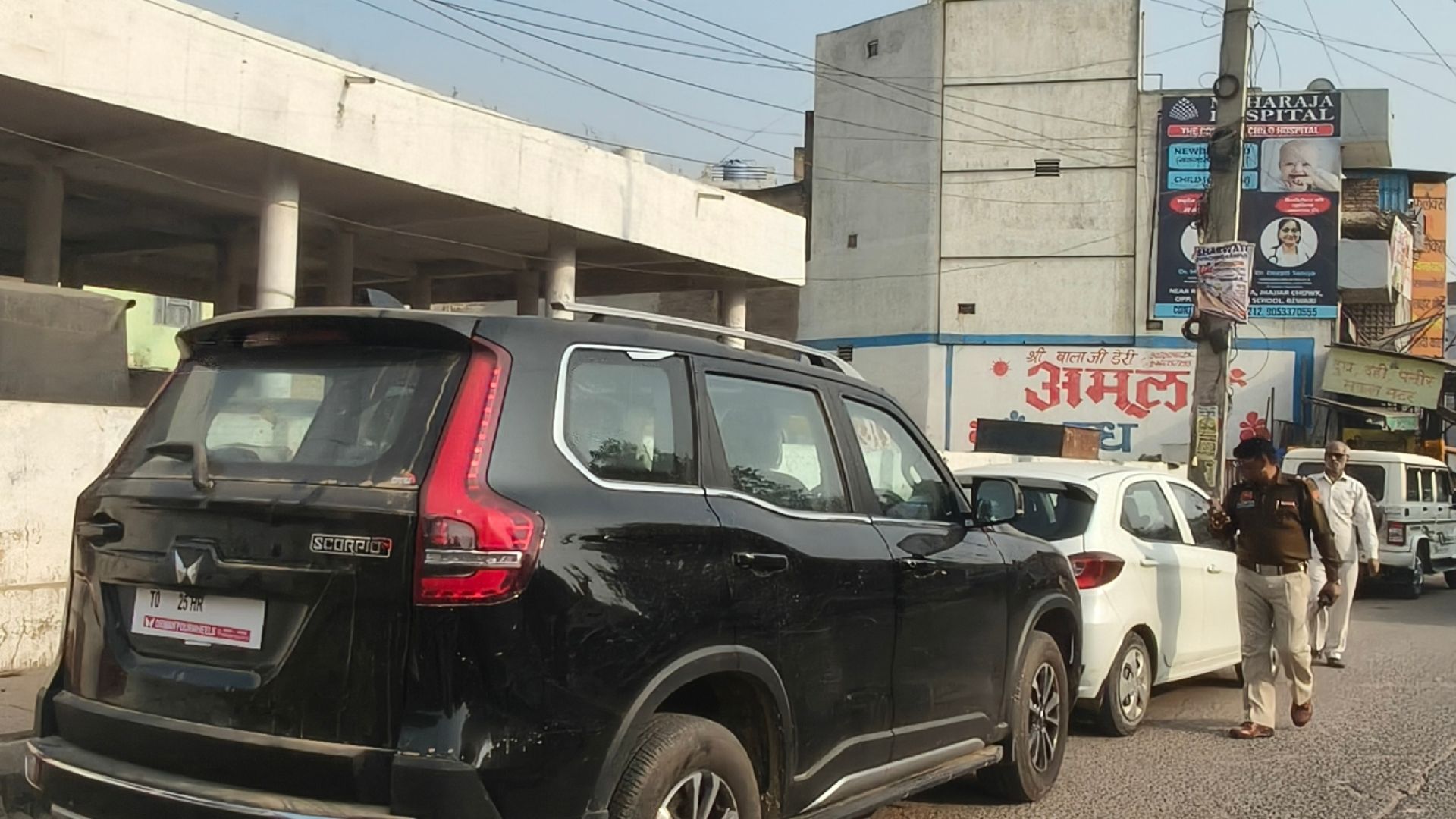 rewari police crackdown traffic violations road safety campaign