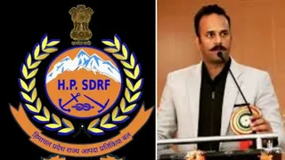 हिमाचल प्रदेश एसडीआरएफ के एसपी अर्जित सेन। जागरण आर्काइव