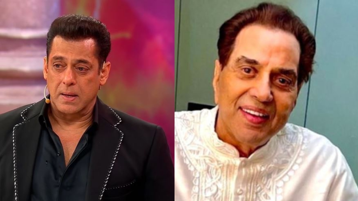 salman khan was crying to remember dharmendra at bigg boss 19 grand finale