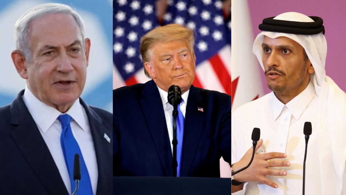us israel qatar secret meeting new york gaza peace deal tensions