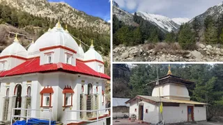 सर्द हवाओं के बीच मुखवा में मां गंगा के दर्शन का उत्साह।