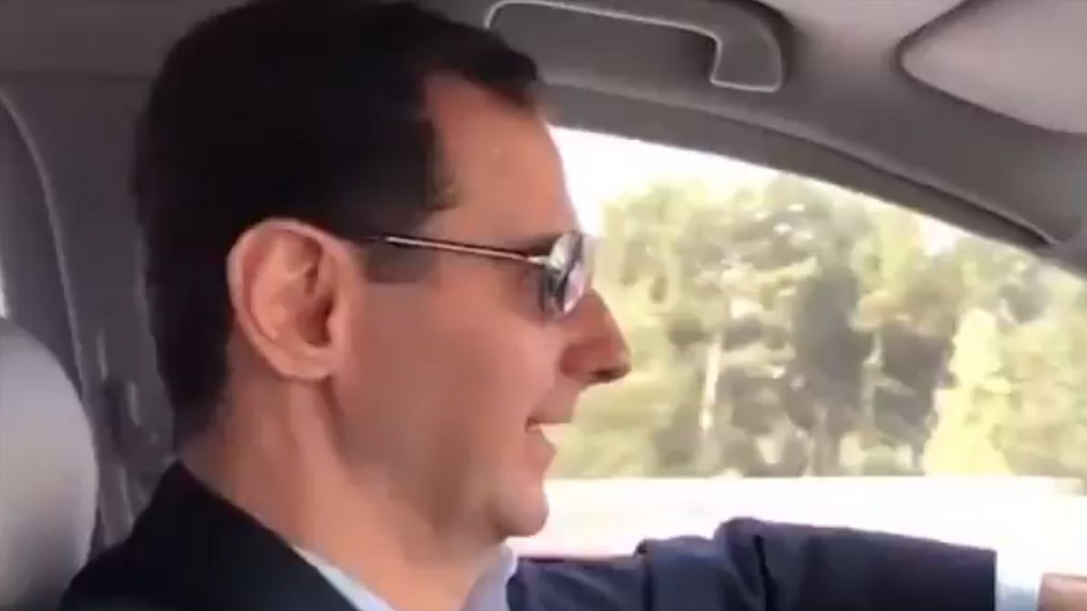 viral video former syrian president al assad mocking citizens and putin