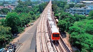 भोपाल में मेट्रो का नियमित संचालन जल्द शुरू होने की उम्मीद।