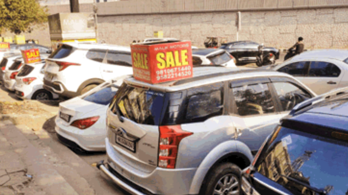 delhi second hand car market security risk fake documents