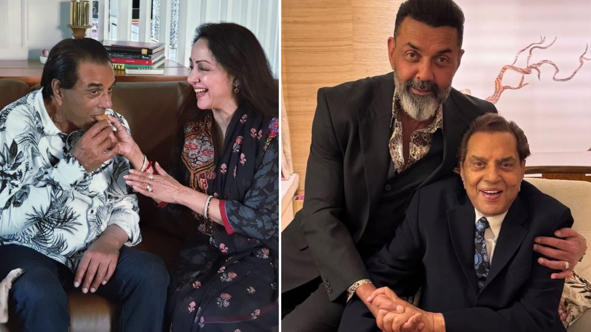dharmendra birth anniversary hema malini and bobby deol shares special emotional post