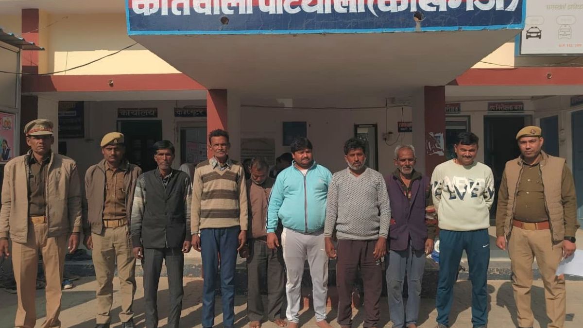 kasganj police arrested 18 wanted individuals during the operation