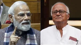 पीएम मोदी बंकिम चंद्र चटर्जी को 'बंकिम दा' कहकर संबोधित कर रहे थे