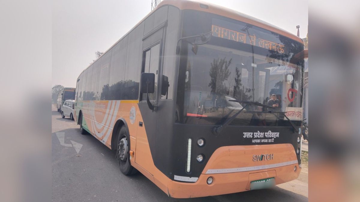 electric buses for magh mela new charging point in lucknow