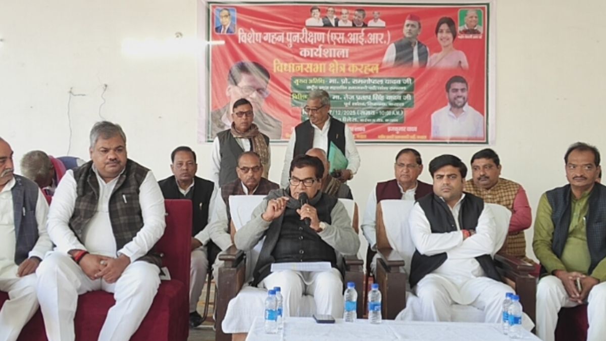 samajwadi party leader ram gopal yadav said on sir in karhal