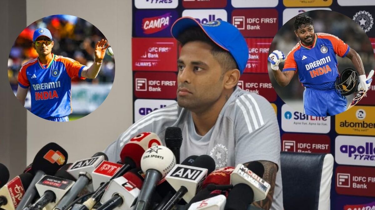 ind vs sa 1st t20 suryakumar yadav press conference shubman gill vs sanju samson debate