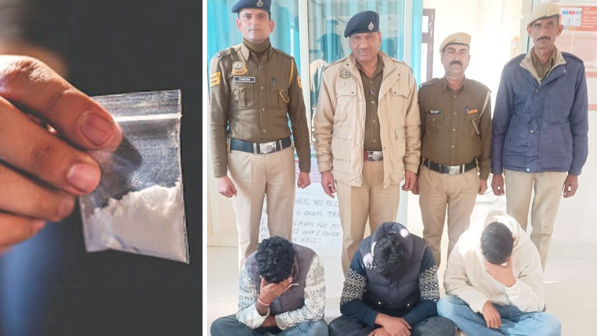 himachal pradesh shahpur police arrest amritsar person with chitta in sarnu