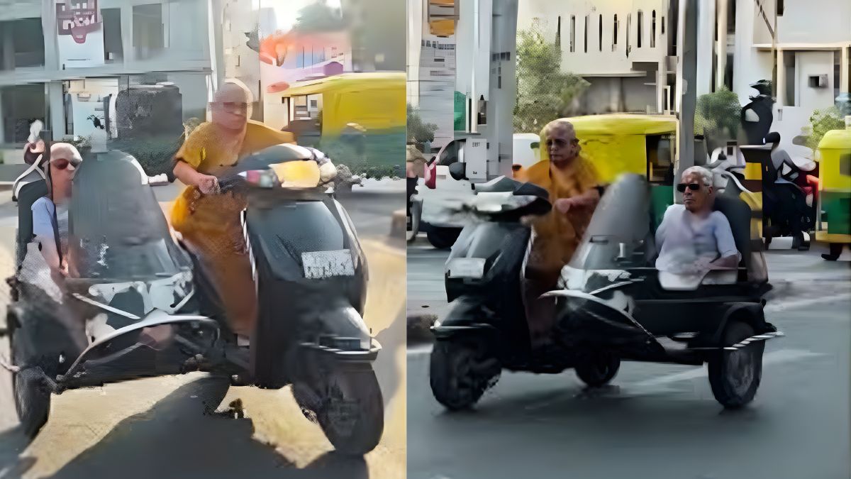 ahmedabads biker dadis viral sensation