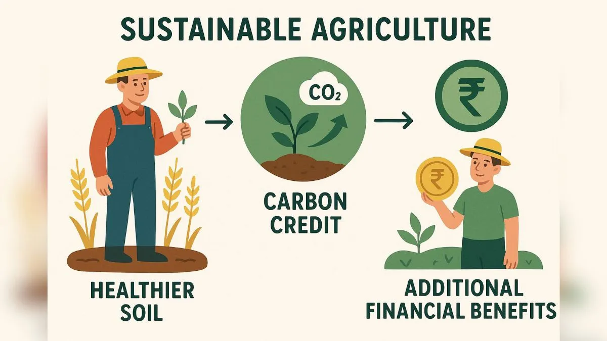 भारत का पहला बड़े स्तर का किसान कार्बन क्रेडिट माडल शुरू, यूपी सरकार व IIT रुड़की के प्रयास से हुआ यह संभव
