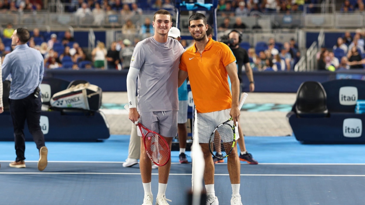 carlos alcaraz first ever miami invitational exhibition event