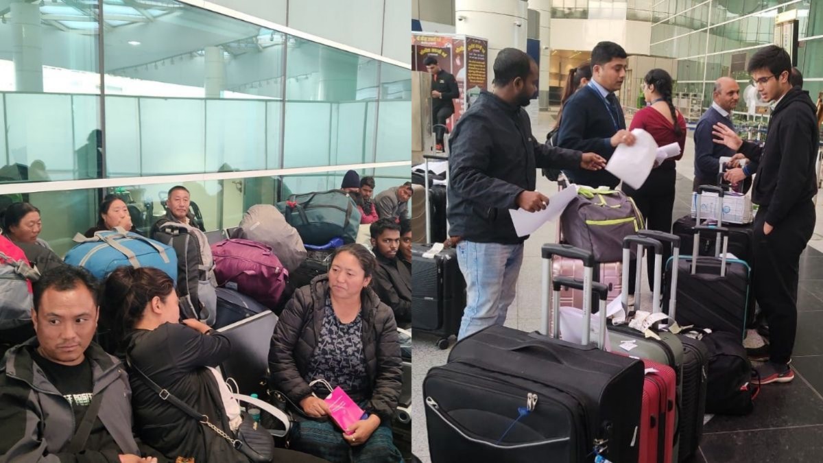 indigo flights disrupted in delhi 152 flights canceled