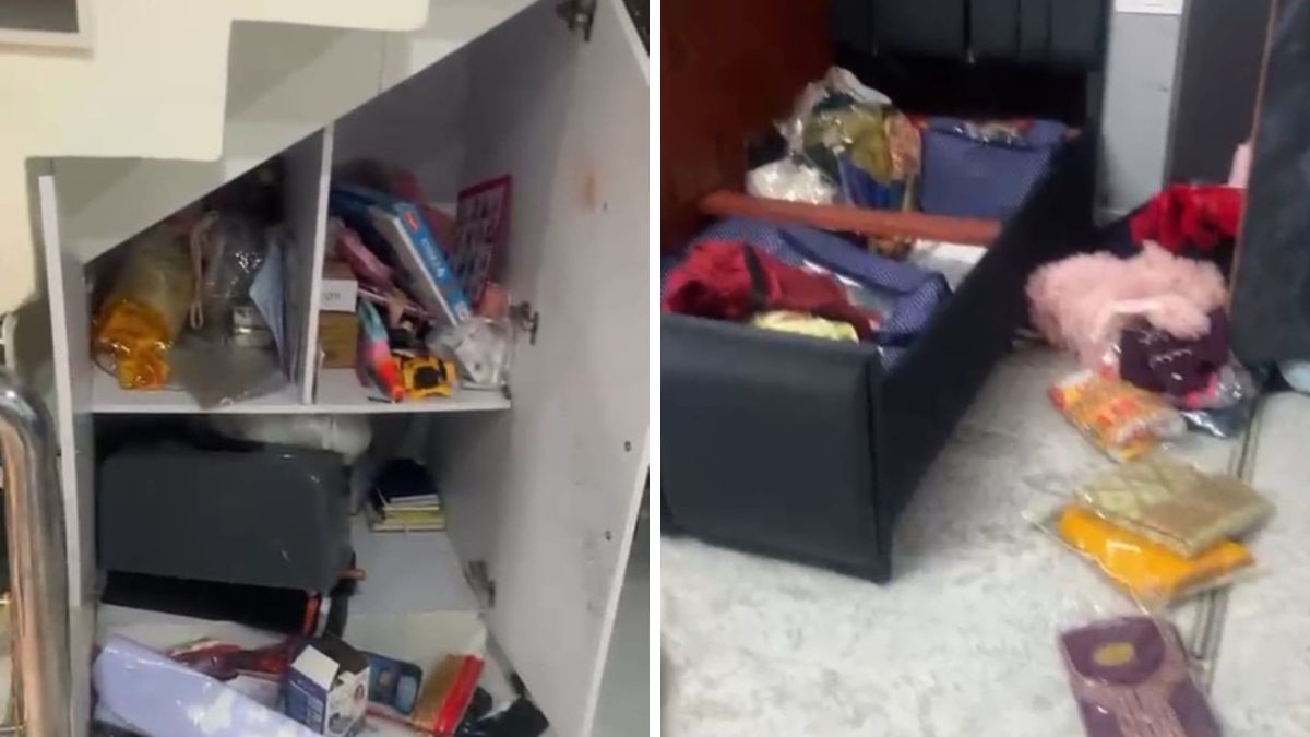 goods worth lakhs stolen from a government contractor house in banjarawala