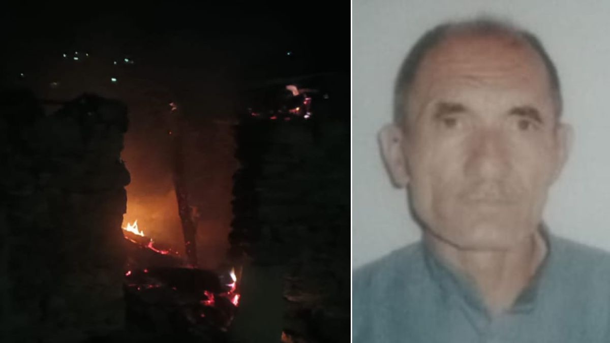 himachal pradesh sirmaur sangrah fire incident man burnt live in a house