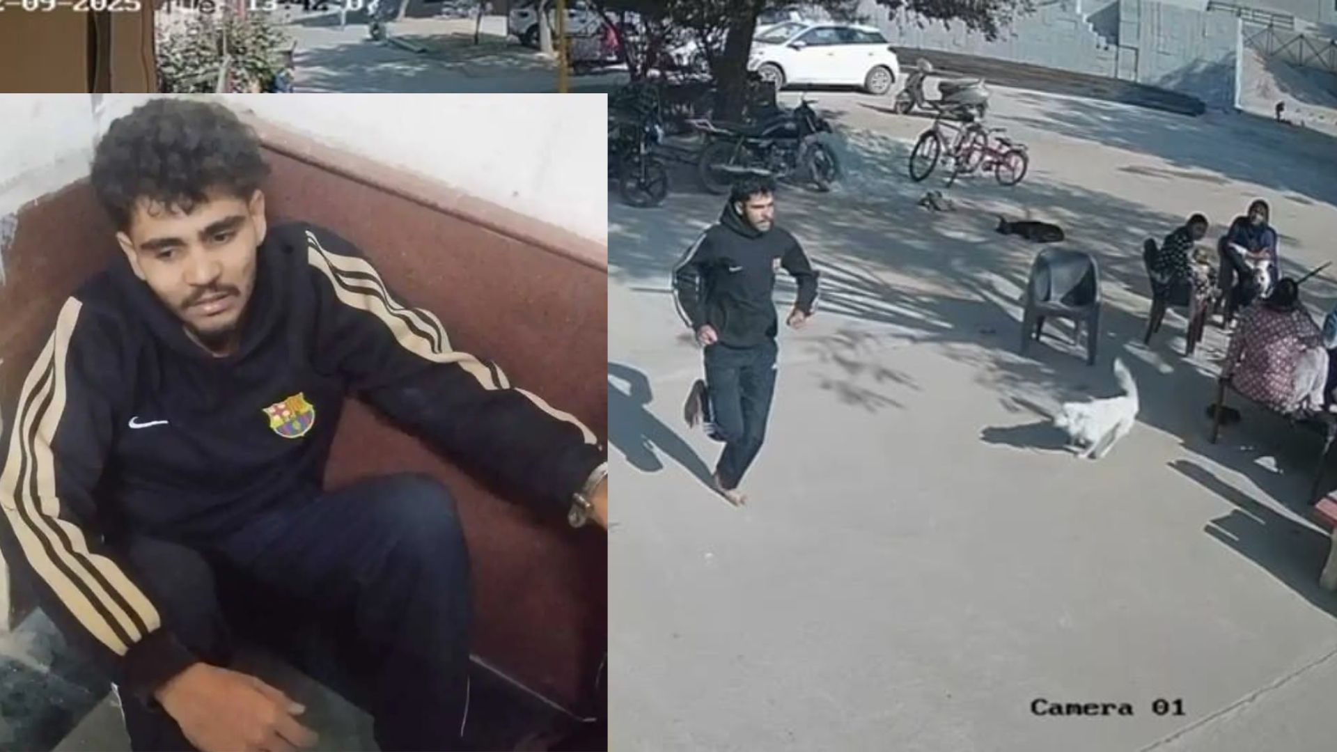 gurugram accused escapes police custody recaptured