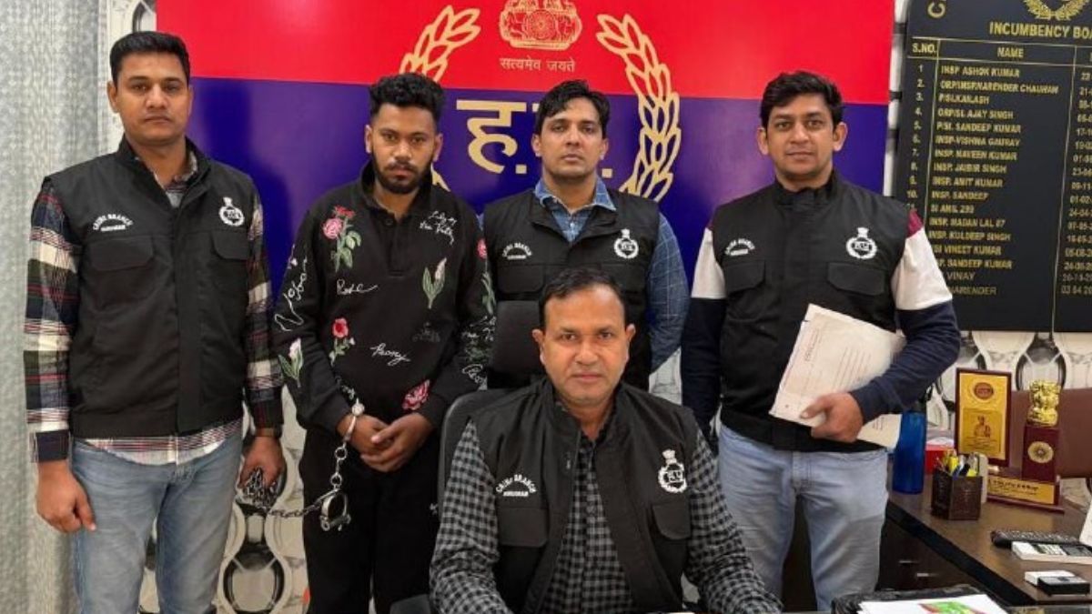 gurugram driver arrested for theft and extortion