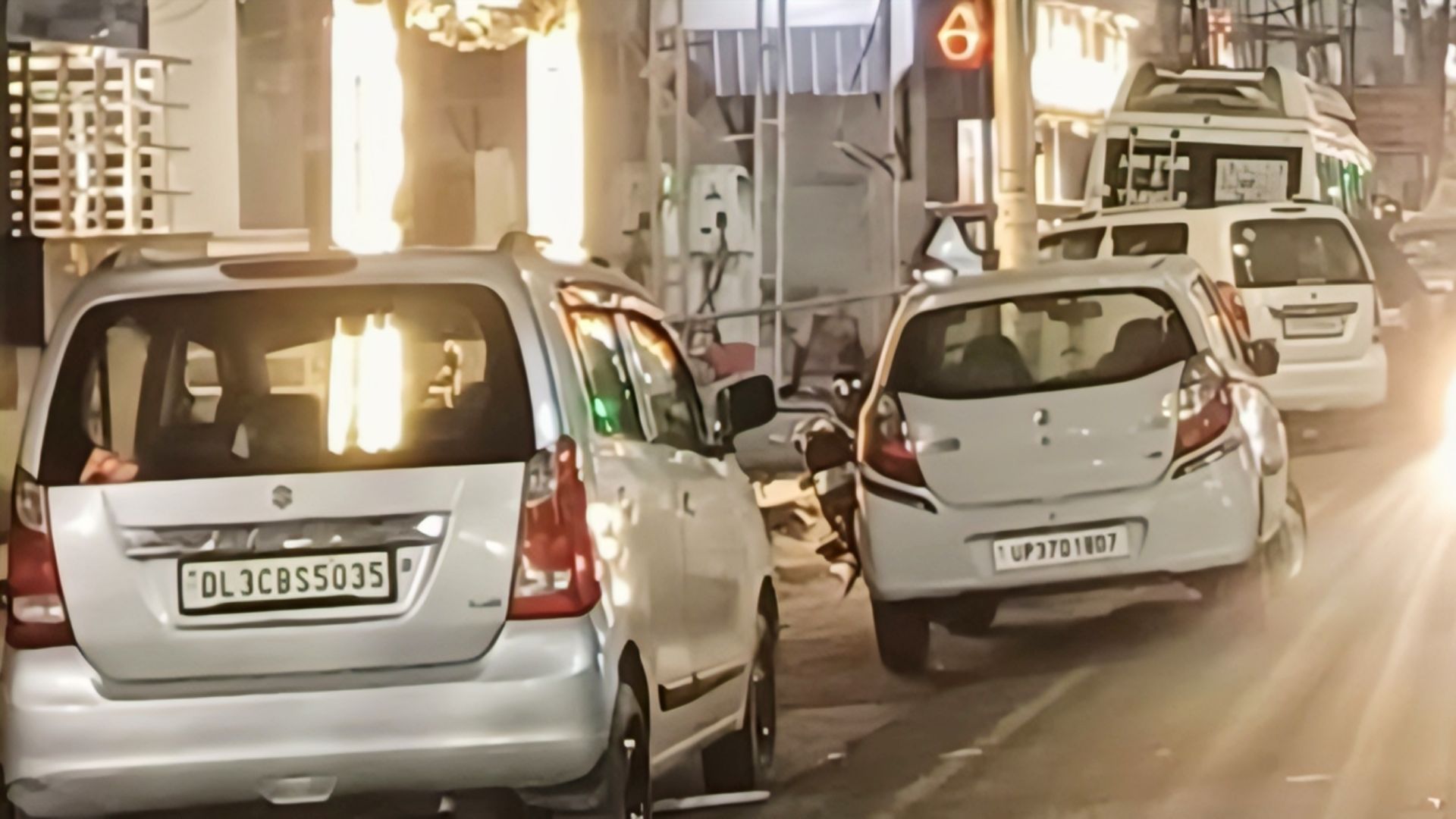 hapur lax parking security after delhi blast