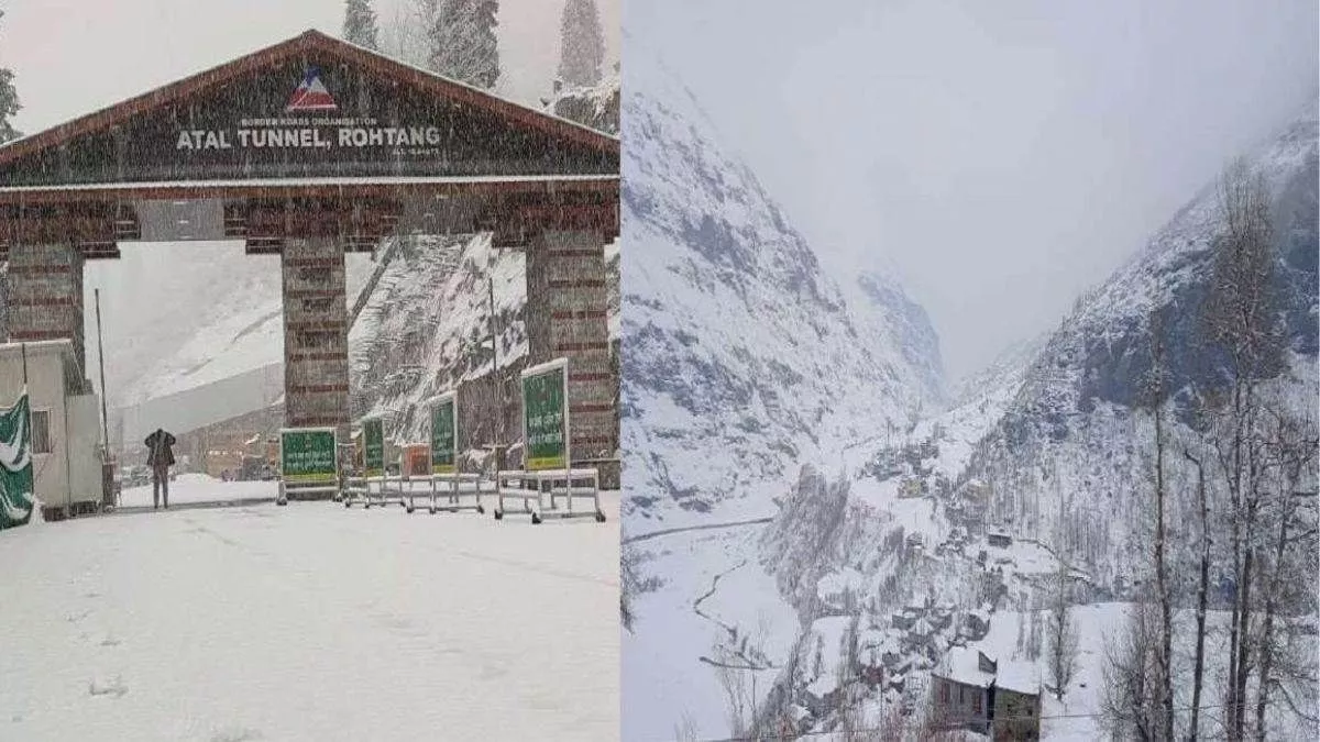 snowfall in rohtang baralacha and shinkula passes weather will remain clear till 14th weather and snowfall update himachal