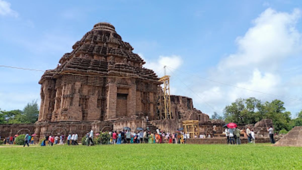 konark temple garbhagriha path found after 122 years