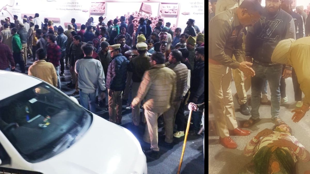 a young man was shot dead in broad daylight in moradabad beaten and then subjected to this dirty act angry relatives blocked the road