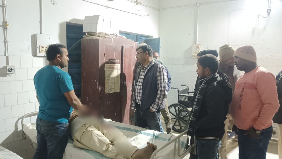 bullion trader was shot by criminals during a robbery in murliganj