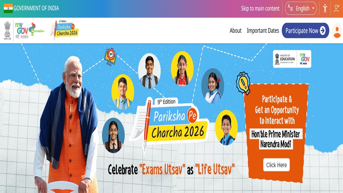ppc 2026 registrations open for the 9th edition of pariksha pe charcha students teachers or parents can apply by this date