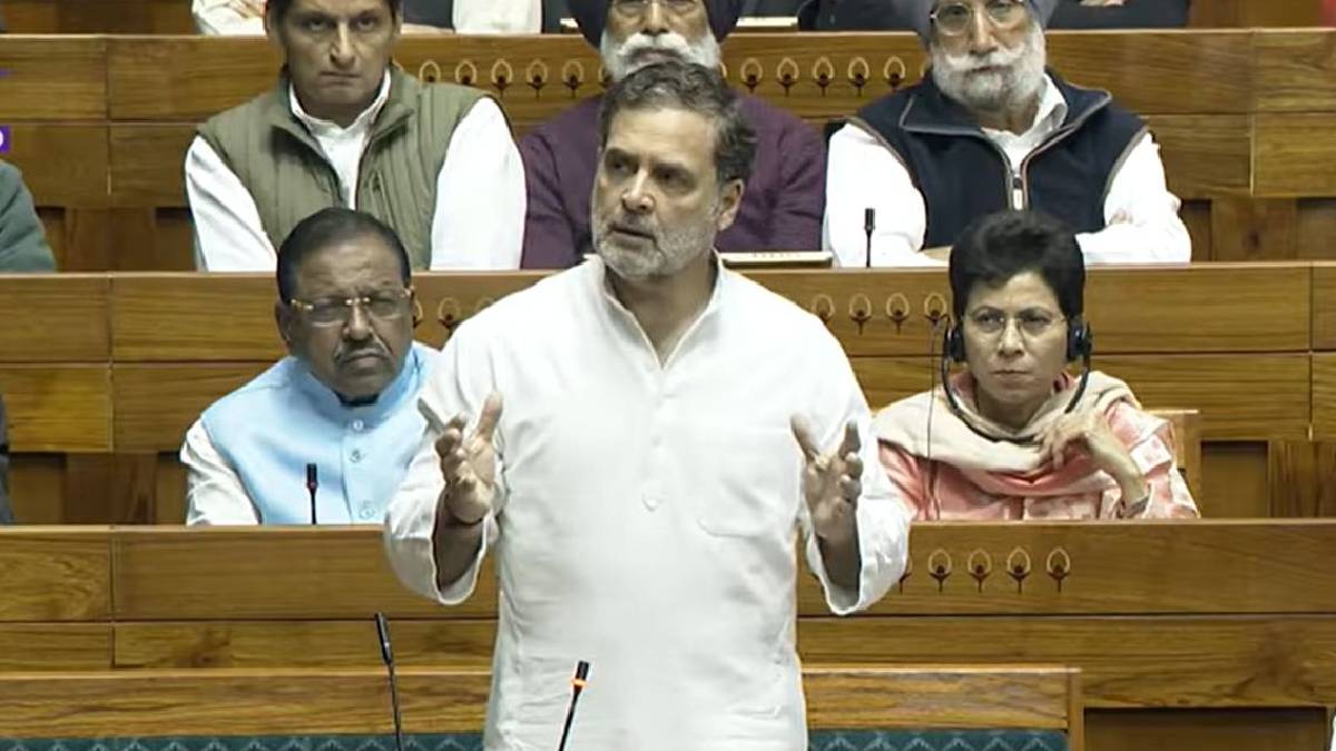 rahul gandhi on nathuram godse rss sir in election reforms debate parliament winter session live updates