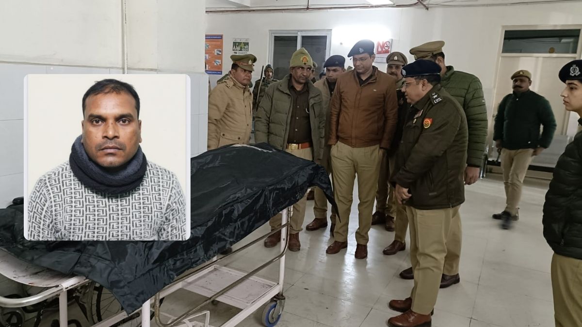 up police shot dead wanted criminal reward of 50000 rupees in shamli