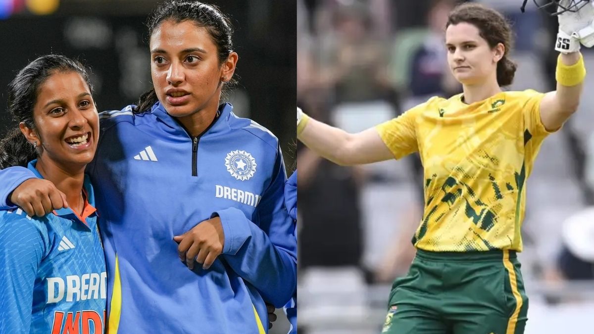 icc rankings smriti mandhana slipped down one spot laura wolvaardt top position jemimah rodrigues huge gain