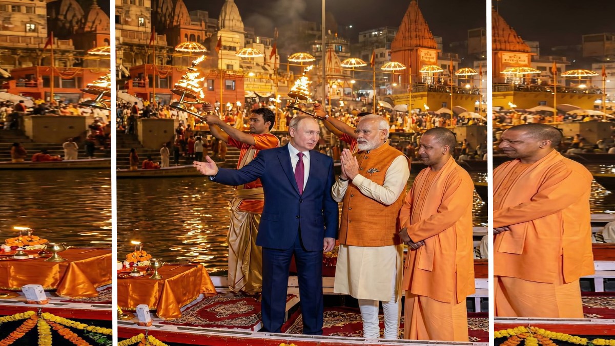 viral putin ganga aarti photo the ai reality behind the image jagran special