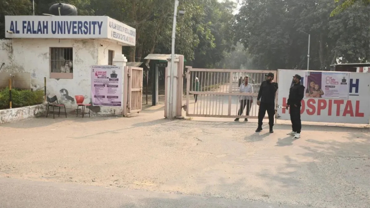 al falah university eviction threat for students
