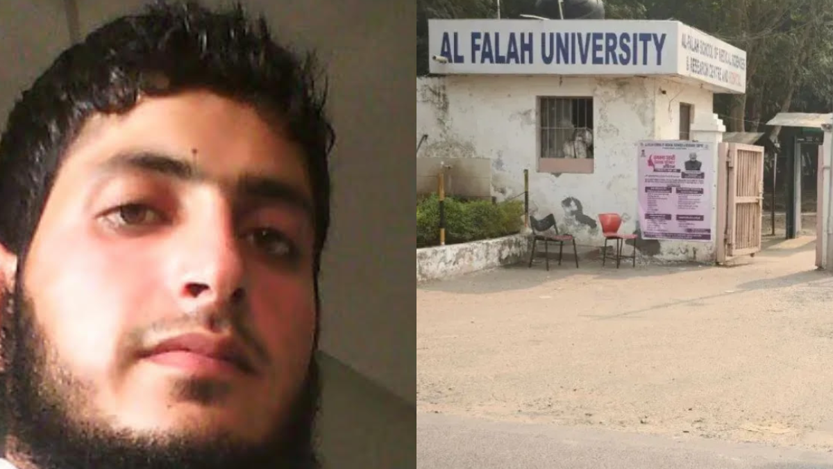 nia reaches al falah university with mujammil