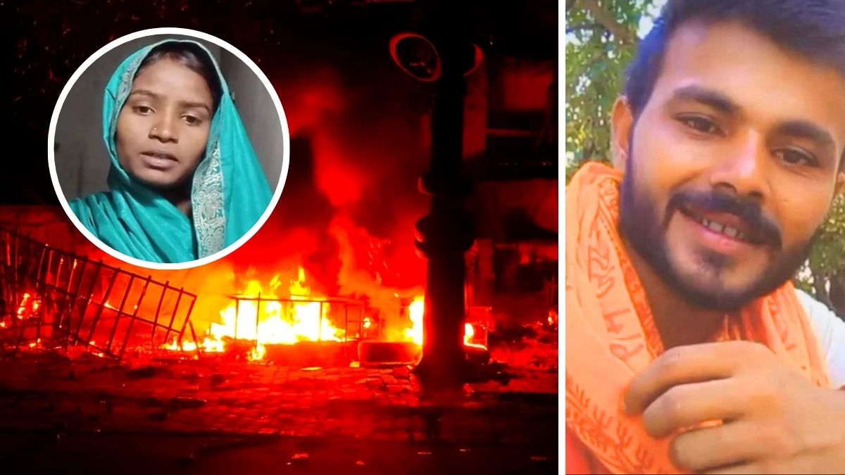 bahraich violence widow seeks justice