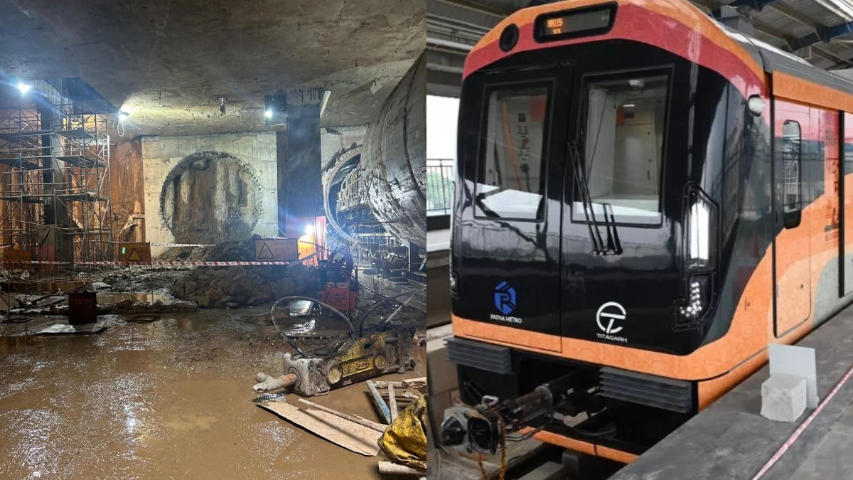 patna metro tbm tunneling success at pmch station