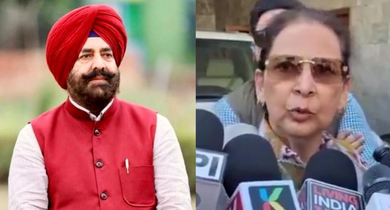 navjot kaur sidhus statement is a bjp conspiracy to weaken the congress and she is mentally disturbed said tahil singh sandhu
