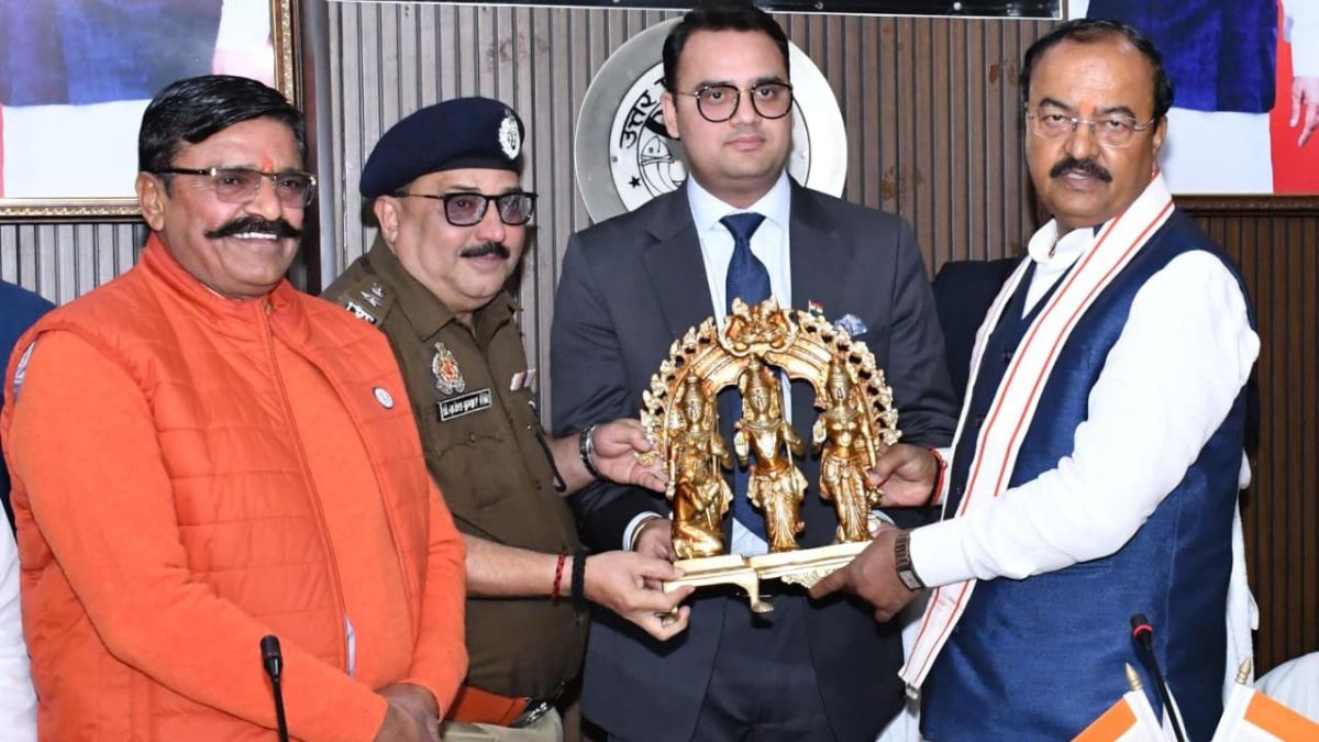 deputy cm keshav maurya orders cctv in gaushalas no stray cattle on roads up review