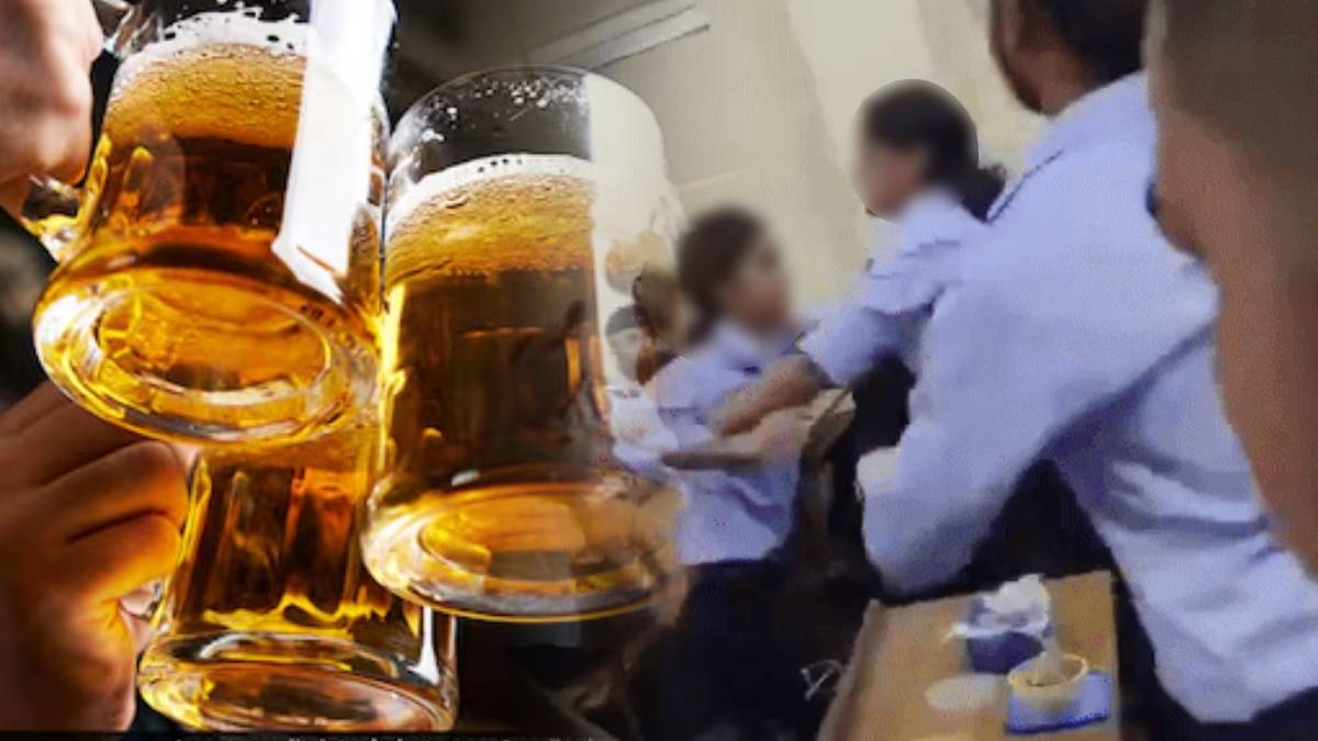 yamunanagar students fight after drinking beer in school