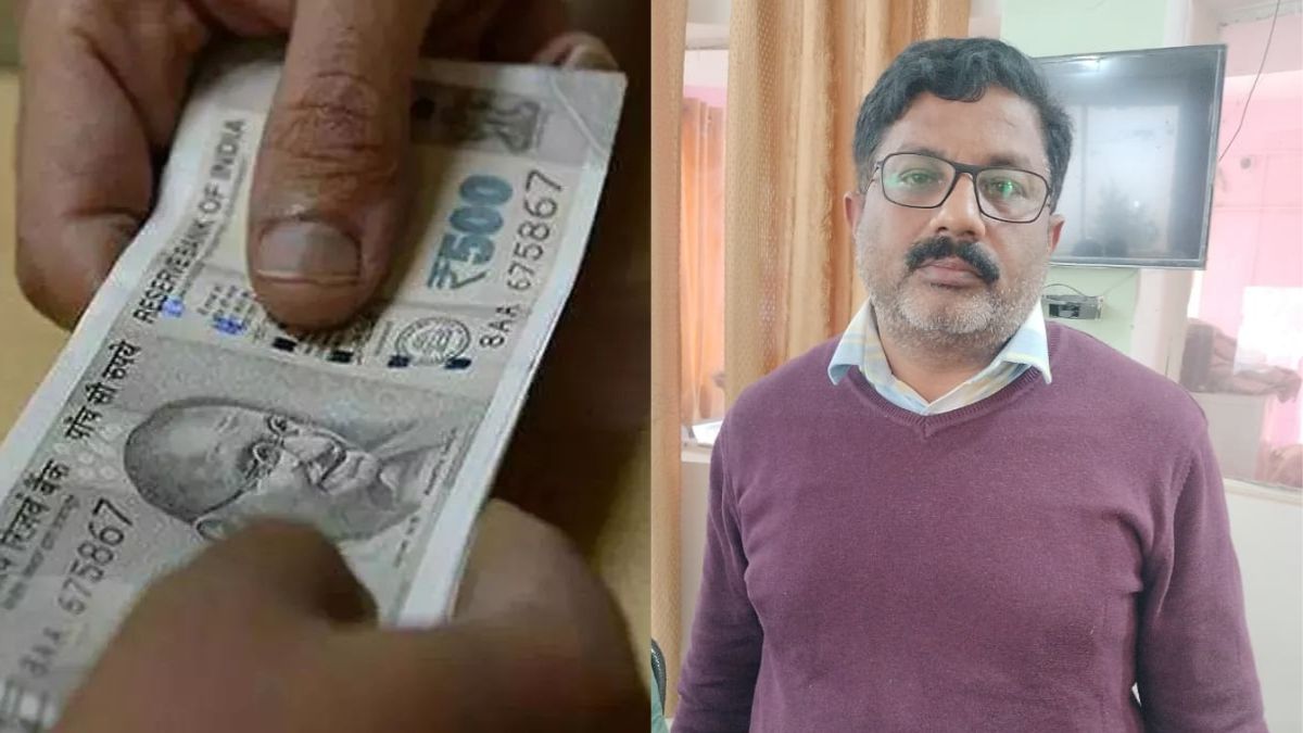 cmo office assistant arrested for bribe in gonda